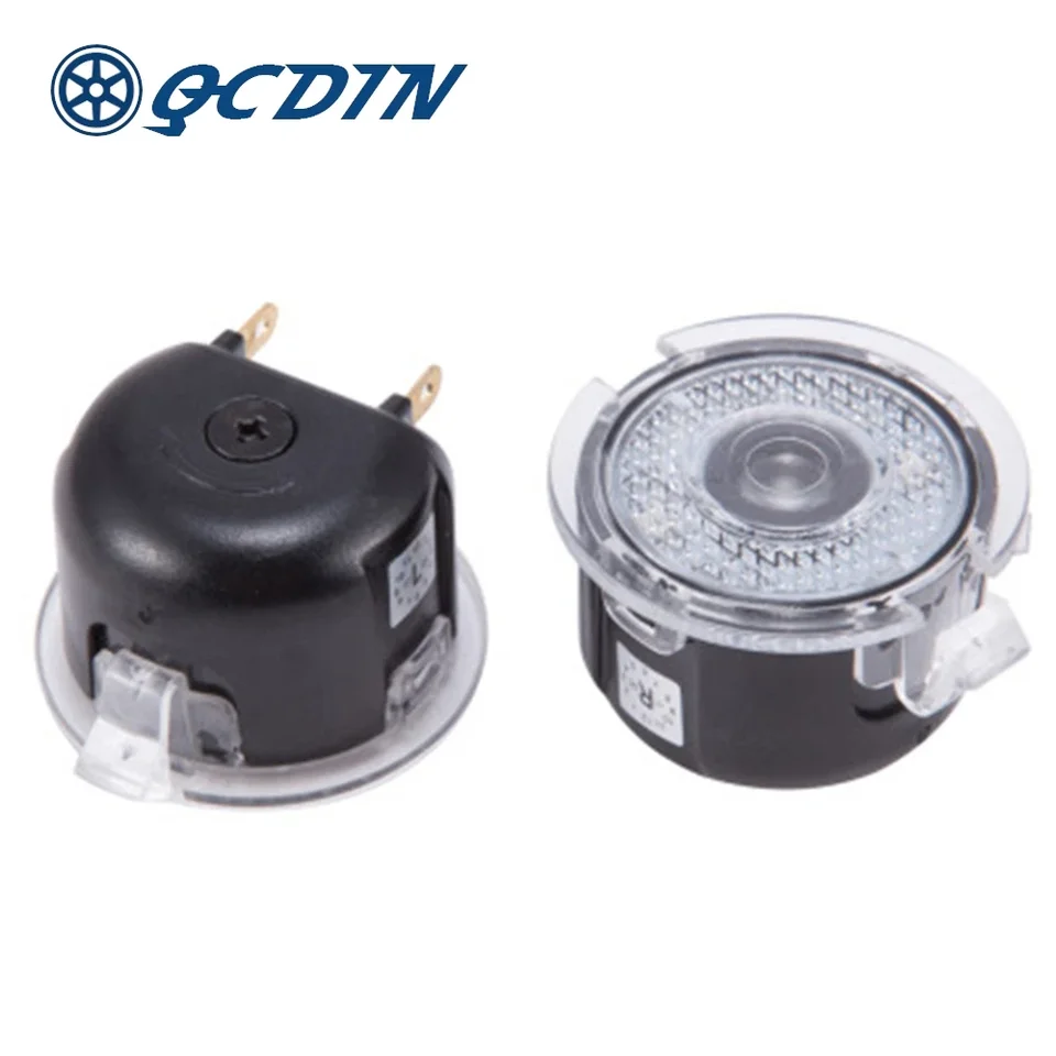 Qcdin for Ford LED LOGO SILLE STRAČNÉ MROHOR MROHOLE SVETLO FOOC FOOC MONDEO F150 RANGER Explorer Taurus Edge Fusion Fusion