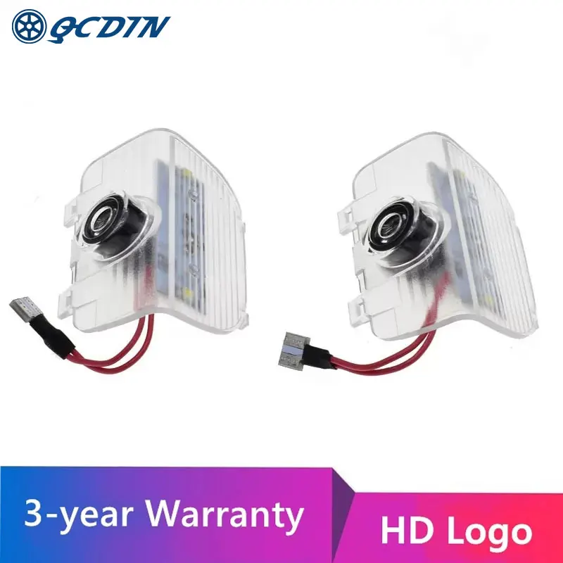 Qcdin pre Acura Car HD LED dvere uvítacie logo Light Decoration Shadow Projector Svetlo pre RDX 2013 - 2018
