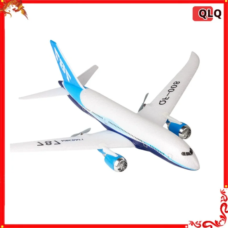 QF008 RC Lietadlo tri kanály 787 Diaľkové ovládacie lietadlá Fixné krídlo penové lietadlá Passenger Aircraft Model Detská hračka