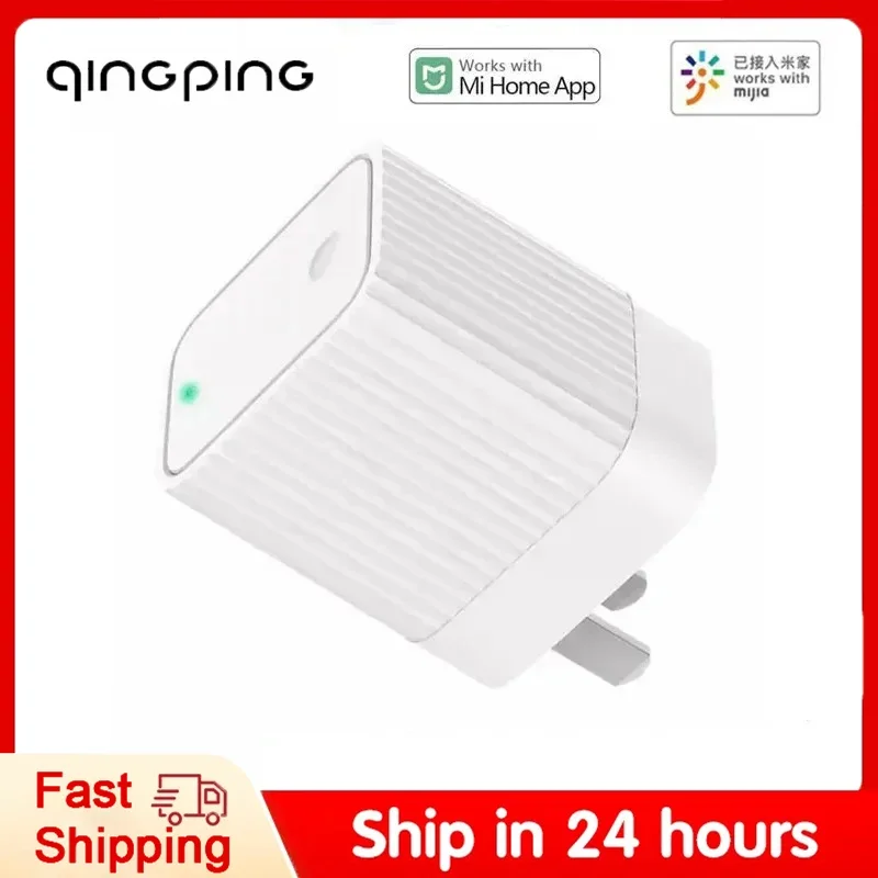 Qingping Bluetooth Gateway Hub Kompatibilný WiFi Remote View Data Sub-device Smart Linkage Domáce zariadenie Práca s MI Home App