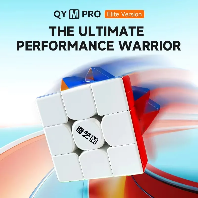 Qiyi m pro elite vydanie 3x3 Magnetic Magic Cube Speed ​​Cube Qy Pro 3x3 Elite Edition Cubo Magico Puzzle Hračky