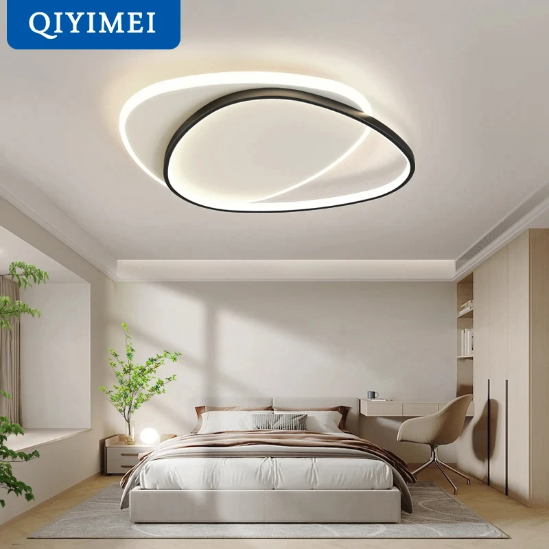 Qiyimei Modern LED LESH INDORODY LIVETS pre štúdium spálne obývacia izba osvetľovacie lampy Luminaria lustres domáca dekorácia