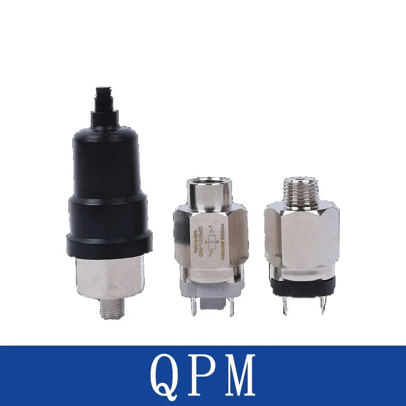 QPM Micro nastaviteľný pneumatický spínač tlaku vzduchu pre automatický regulátor kompresora Hydraulická membrána