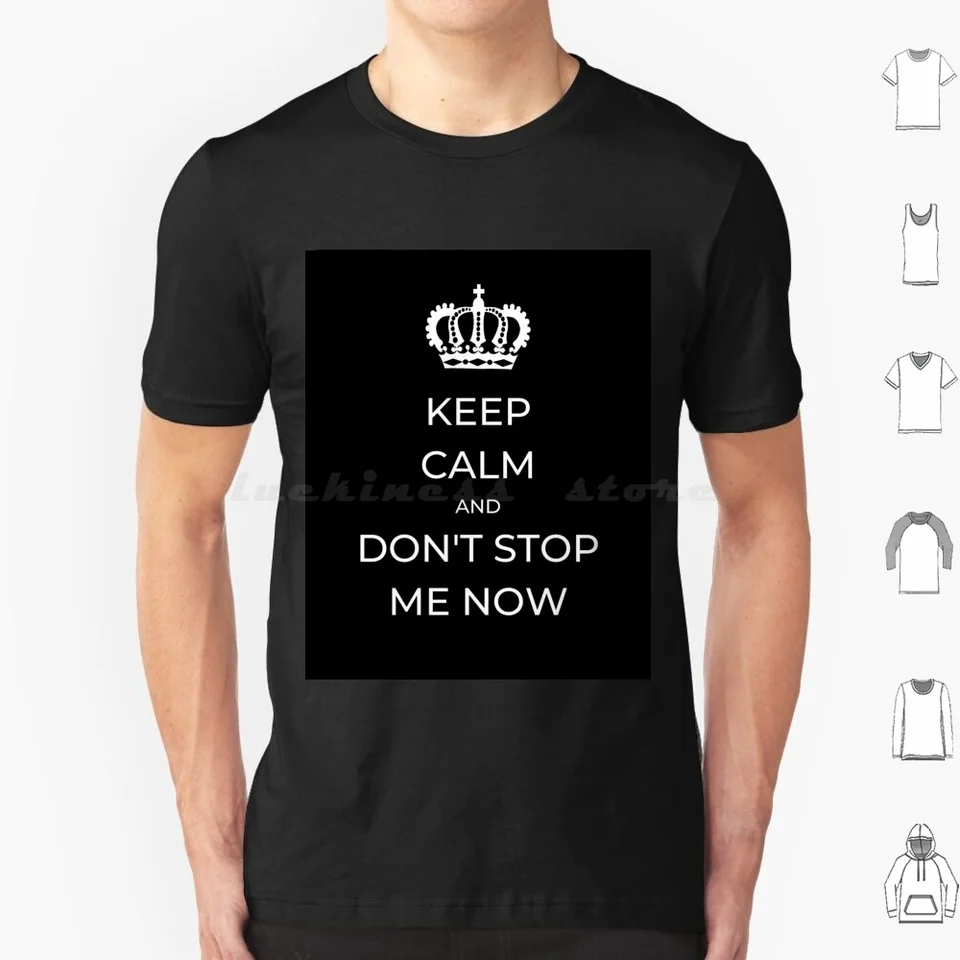 Queen-Keep Calm T košeľa 6xl bavlna Cool Tee Queen Freddie Pop Music 80 Brian May Bohemian Rhapsody