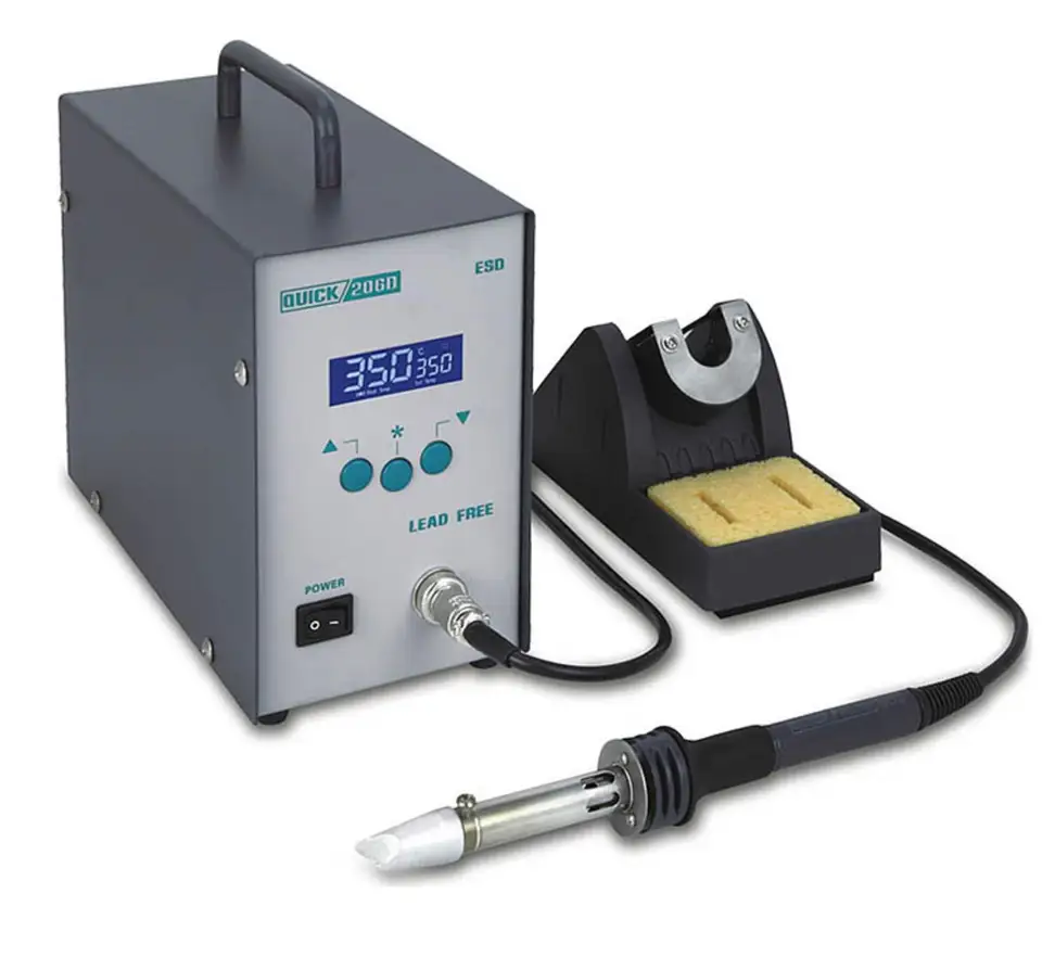 Quick 206D Spájnatá stanica High-Power bez olova 320 W Solder Digital Display Soiling Iron Intelligent