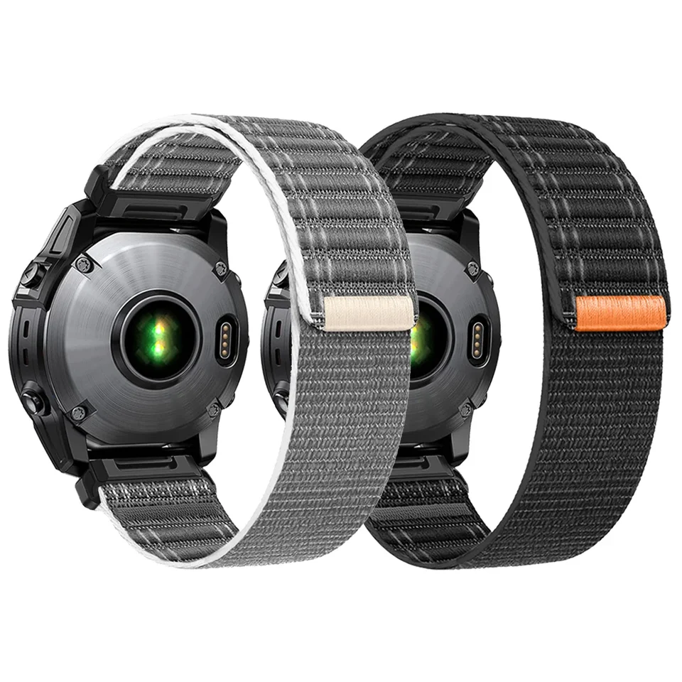 QuickFit 22 mm 26 mm nylonový pás pre garmin fenix E 8 7x 6x 6x 5 5x plus/enduro 3/epix pro gen 2 47 mm 51 mm tkaný náramok s popruhom