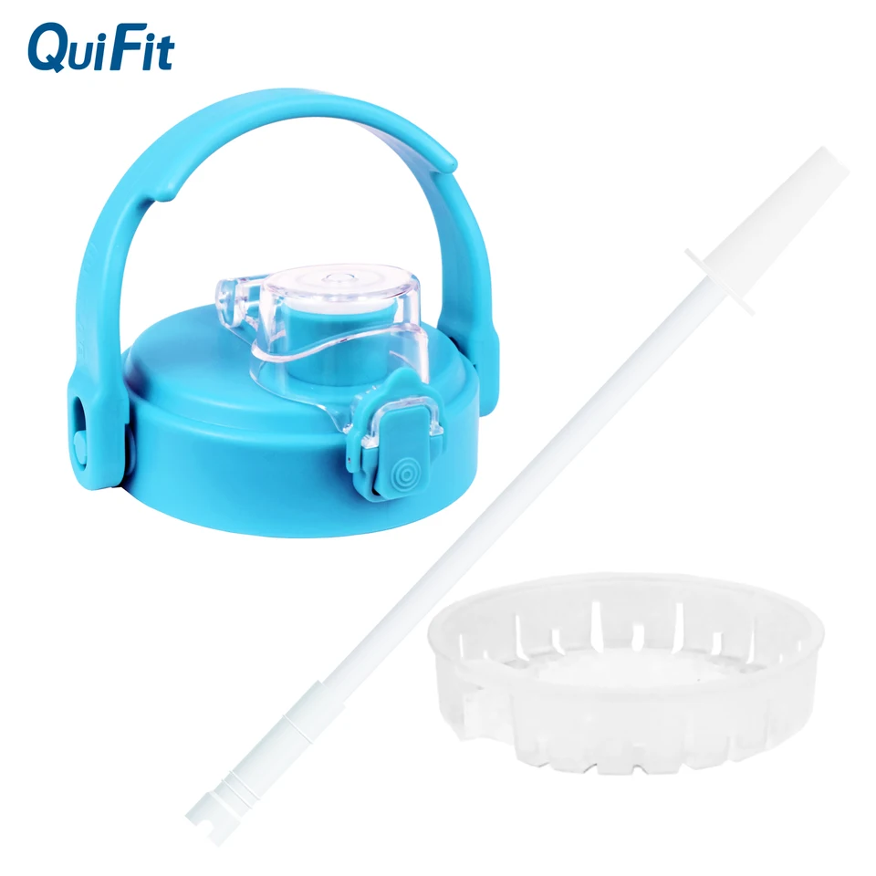 Quifit Wide Month Mesiac Flip-flop pre 2 3,8 l 2,5 l 3,78 l uzáveru fľaše s vodou so slamkou