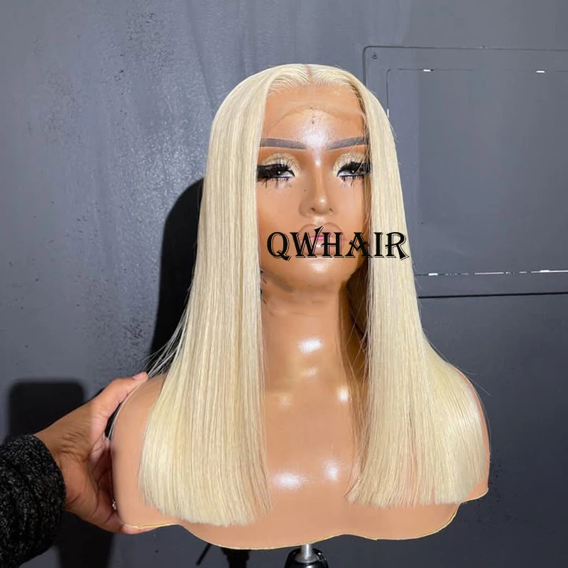 QW syntetické vlasy Blonde 613 Krátka bob