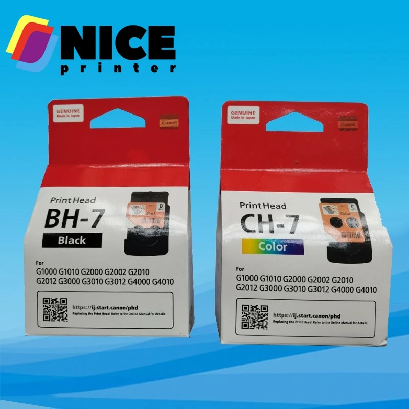QY6-8003 QY6-8019 Pôvodný nový BH-7 CH-7 Print Head pre Canon Pixma G3010 G2010 G2012 G3012 G4000 G3000 G2000 G4010