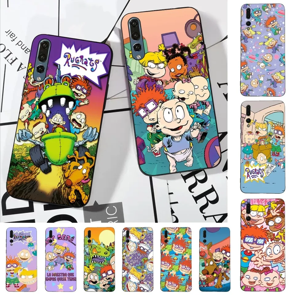 R-Rugrat Chuckie Angelica Telefón pre Huawei P 8 9 10 20 30 40 50 Pro Lite Psmart Honor 10 Lite 70 Mate 20Lite