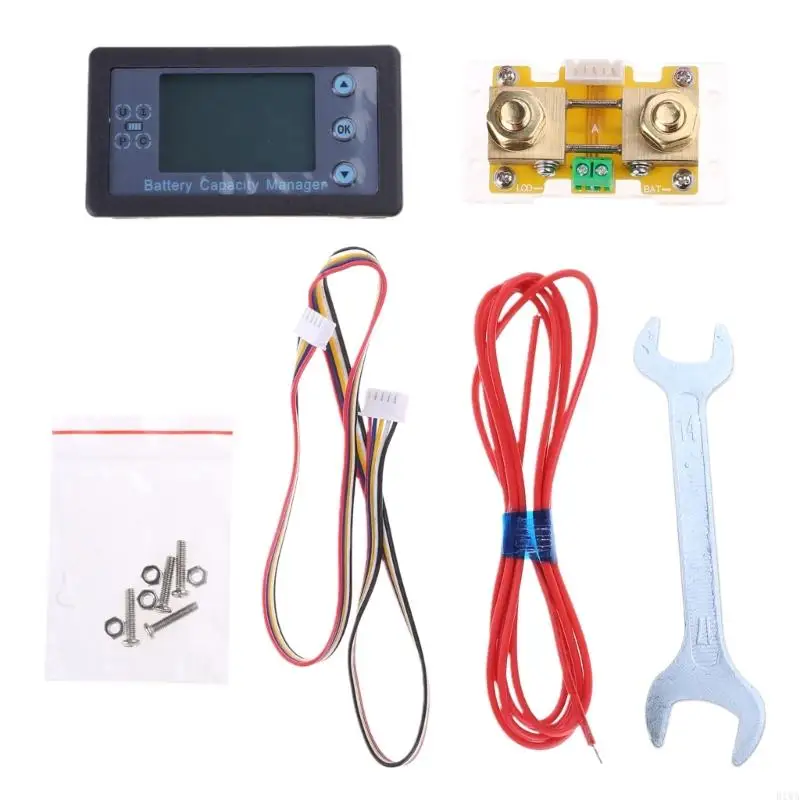 R1WA 100A/200A/300a/500a Ammeter Voltmeter Wattmeter Digital Multimeter so skratkou