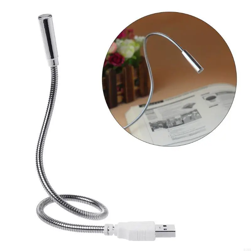 R1WB USB Flexibilné svetlo gooseneck LED LED žiariaca lampa Office Pracovné písanie čítanie