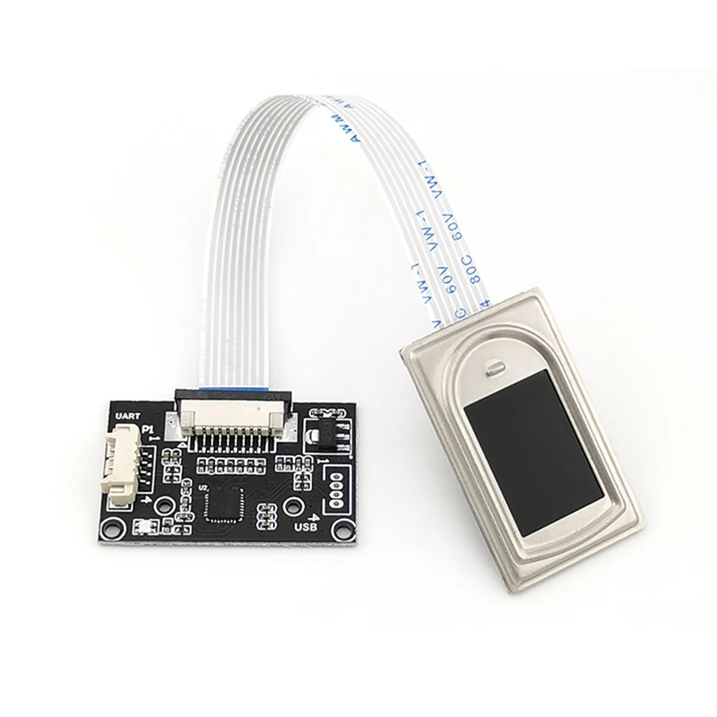 R304A USB UART rozhranie DC4.2-6V Kapacitný skener odtlačkov prstov 1500 Kapacita s bezplatnými súbormi SDK 208*288 PIXEL