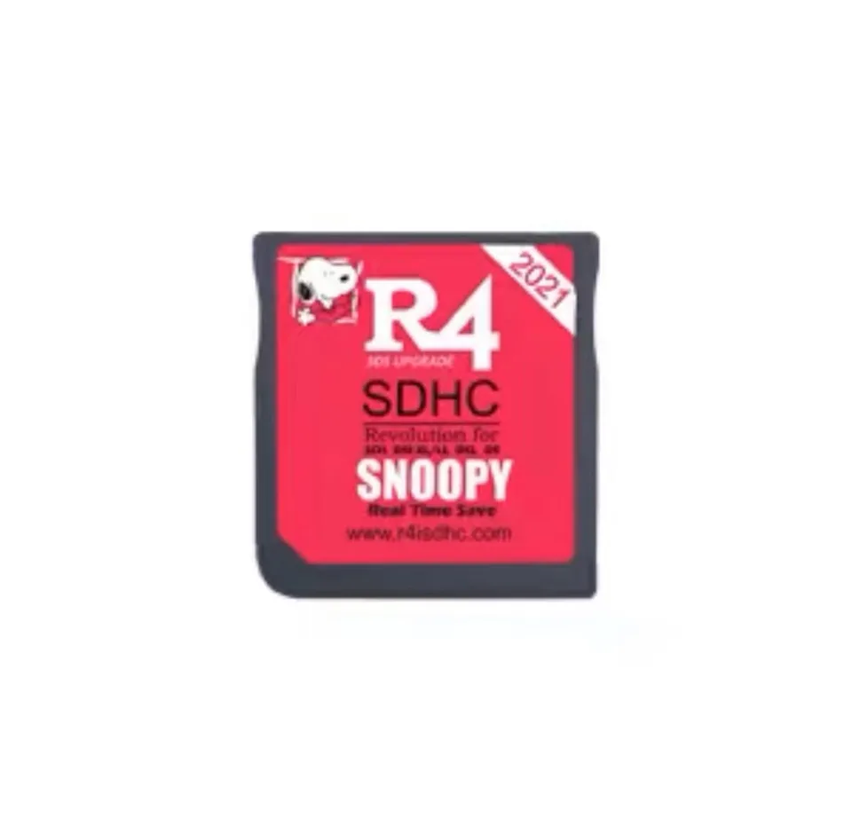 R4 Card 64G (zakúpená osobitne a nepodnosená, urobte fotografiu spolu s konzolou)
