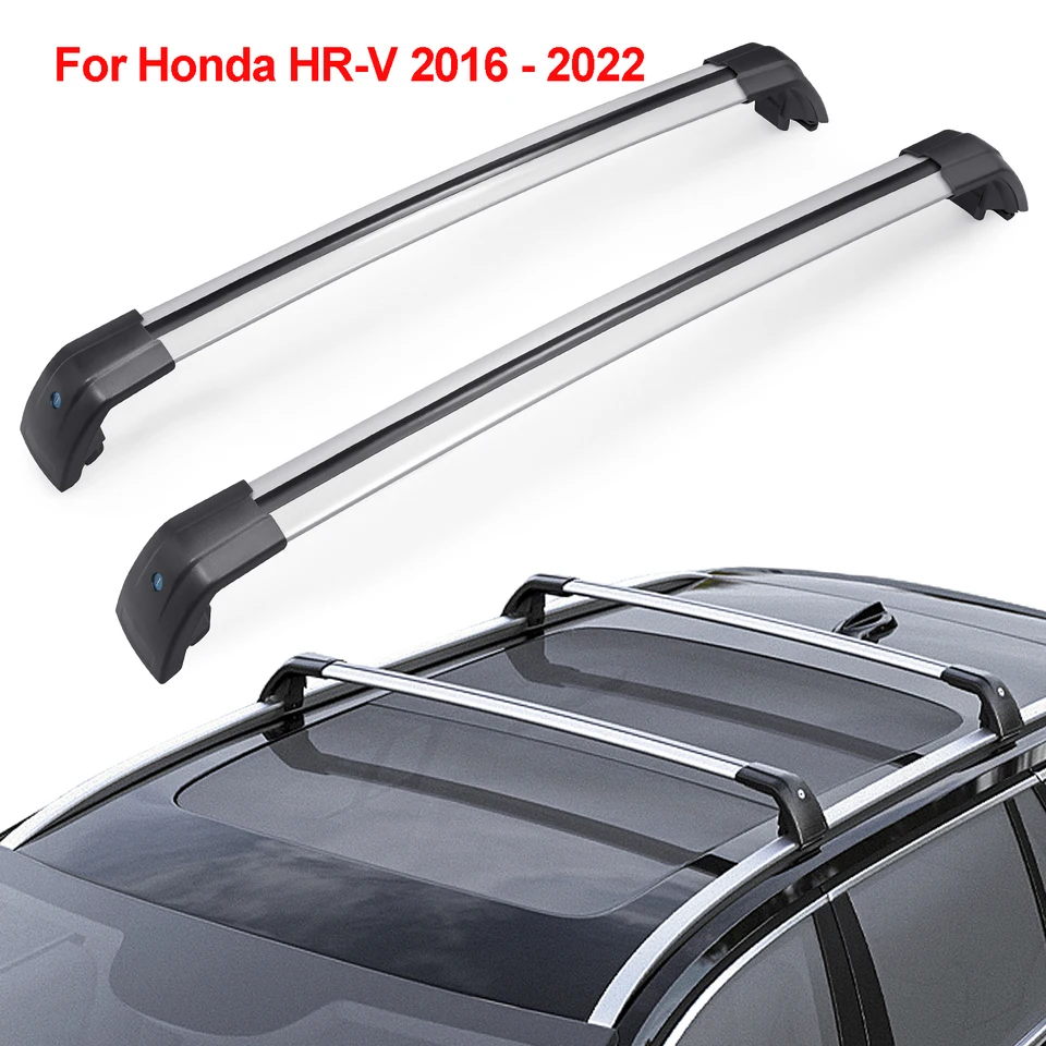 Rack 2ks automobilový stojan pre honda hr-v HRV 2016-2019 Rails Bar Bar batožinové bary