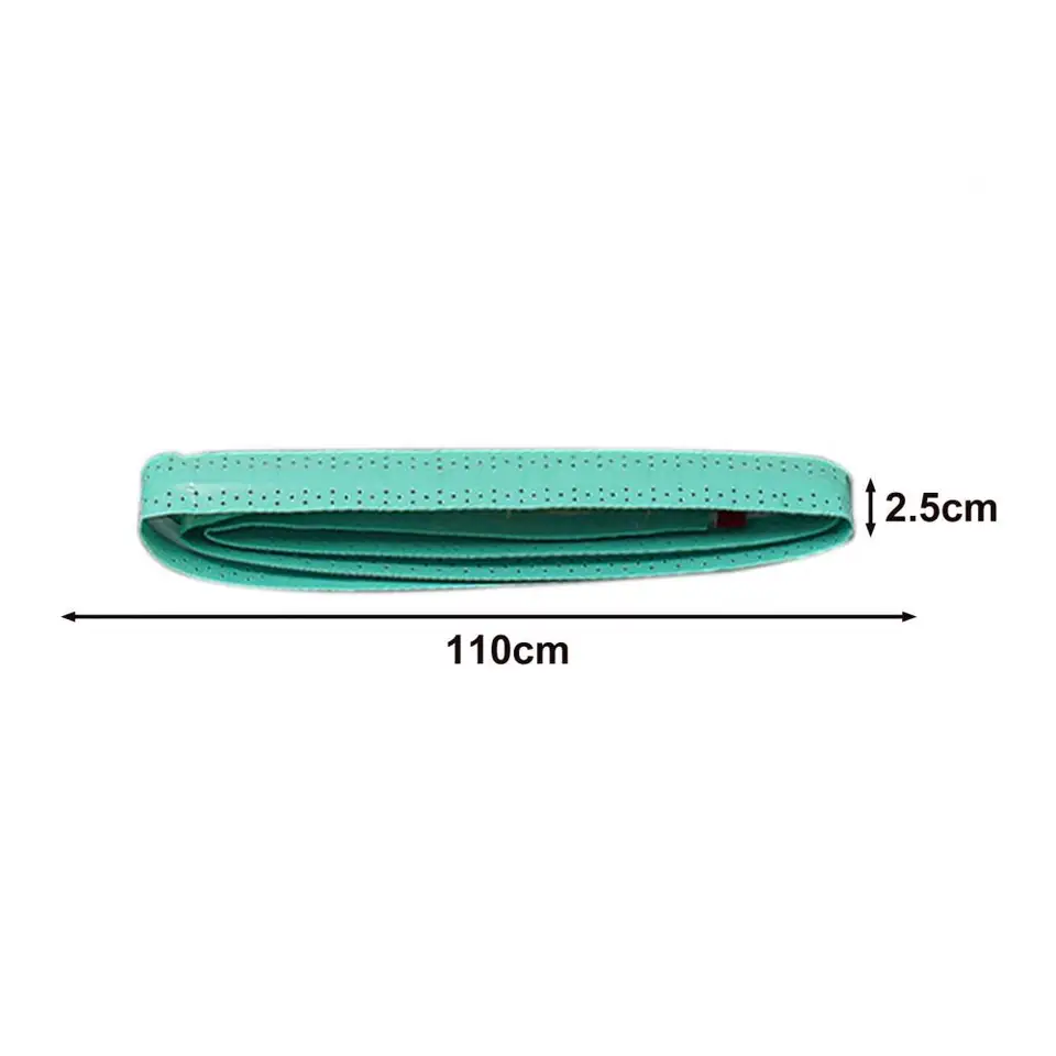 Racket Grip nekĺzavej raketovej páske Premium perforovaný anti-skĺzavý tenisový nadšenec pre rakety Zhrubne šmykľavým pásom pre badminton
