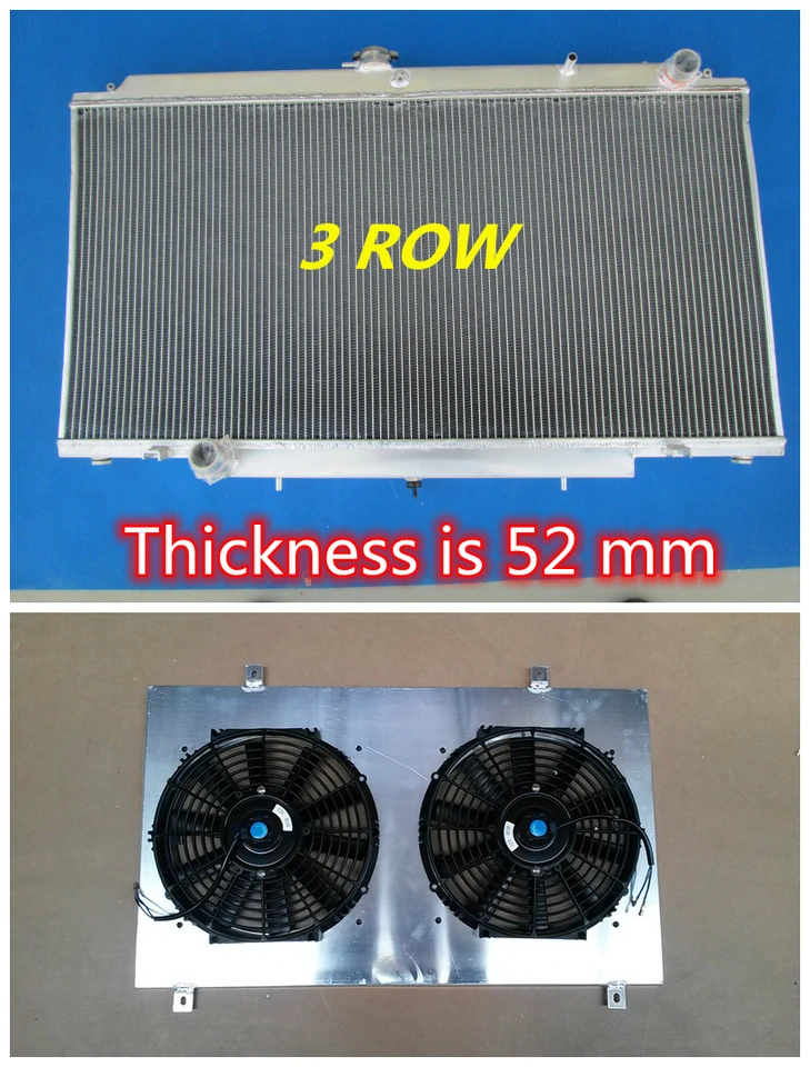 Radiator + Shroud + fanúšik pre roky 1997-2013 Nissan Patrol Super Safari Y61 Gu 3,0 ZD30 ZD30CR 2,8 TDI RD28 4,2L MT 97 98 99 00