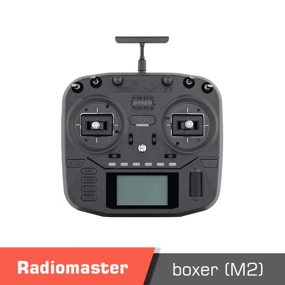 Radiomaster Boxer Radio Controller (M2) 2,4G 16ch Hall Hall Gimbals Venmitter diaľkové ovládanie ELRS 4in1 CC2500 podporuje EDGETX pre r