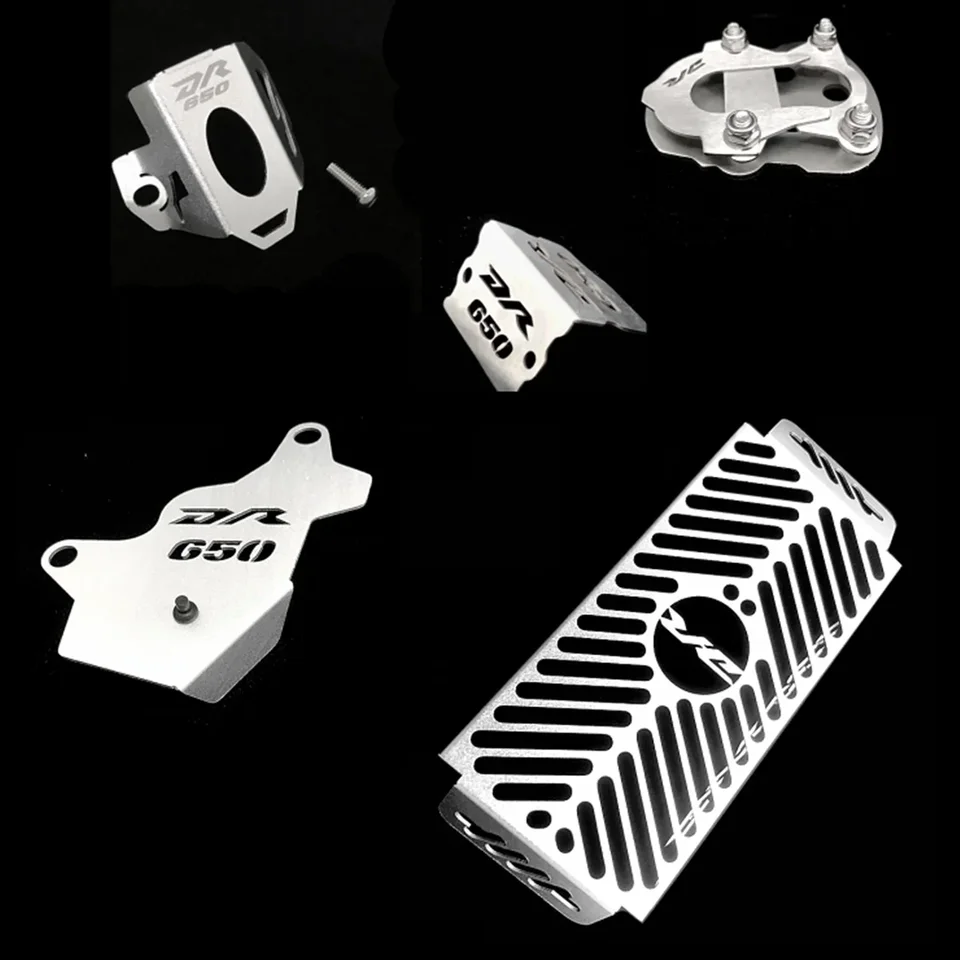 Radiátor mriežky brzdová nádrž Celiper strážca Kickstand Pad pre DR 650 DR650 S DR650SE 1996-2021