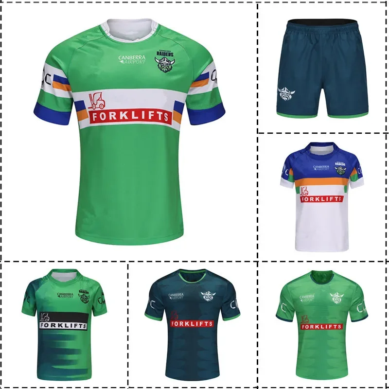 Raiders 2025 Domov / preč / výcvik Rugby Jersey - Veľkosť mužov: S -5XL （Názov tlače） Špičková kvalita