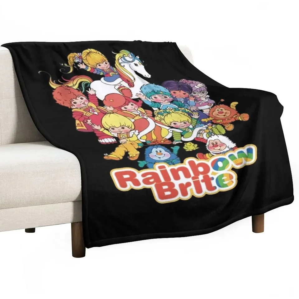 Rain.bow Brite Hod prikrývky Sofas dekorácie pre prikrývku na pohovku pre dekoratívnu pohovku
