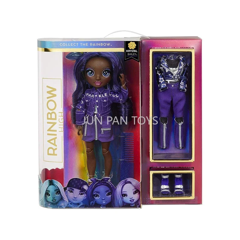 Rainbow High Krystal Bailey Fashion Doll s 2 oblečenia