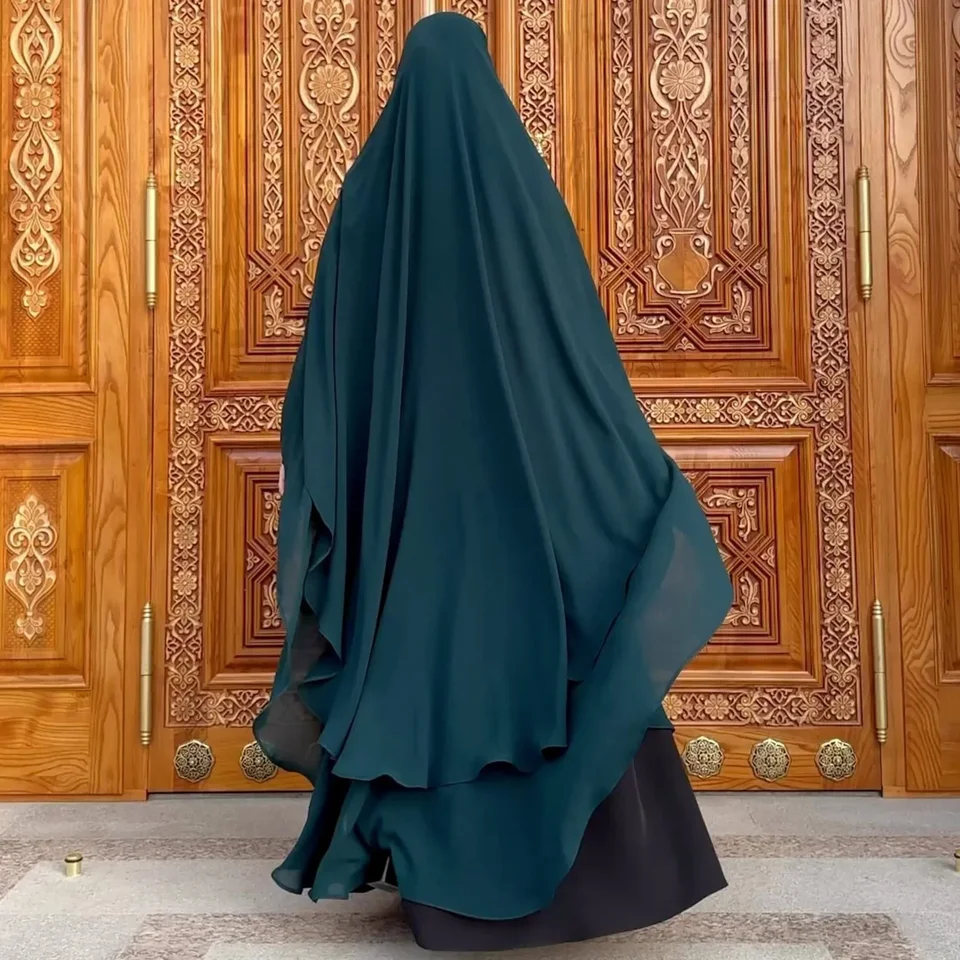 Ramadan Eid Khimar Abaya Dubai Turecko islam moslim hidžáb modlitebné oblečenie Saudské abayas pre ženy kebaya rúž femme Musulmane