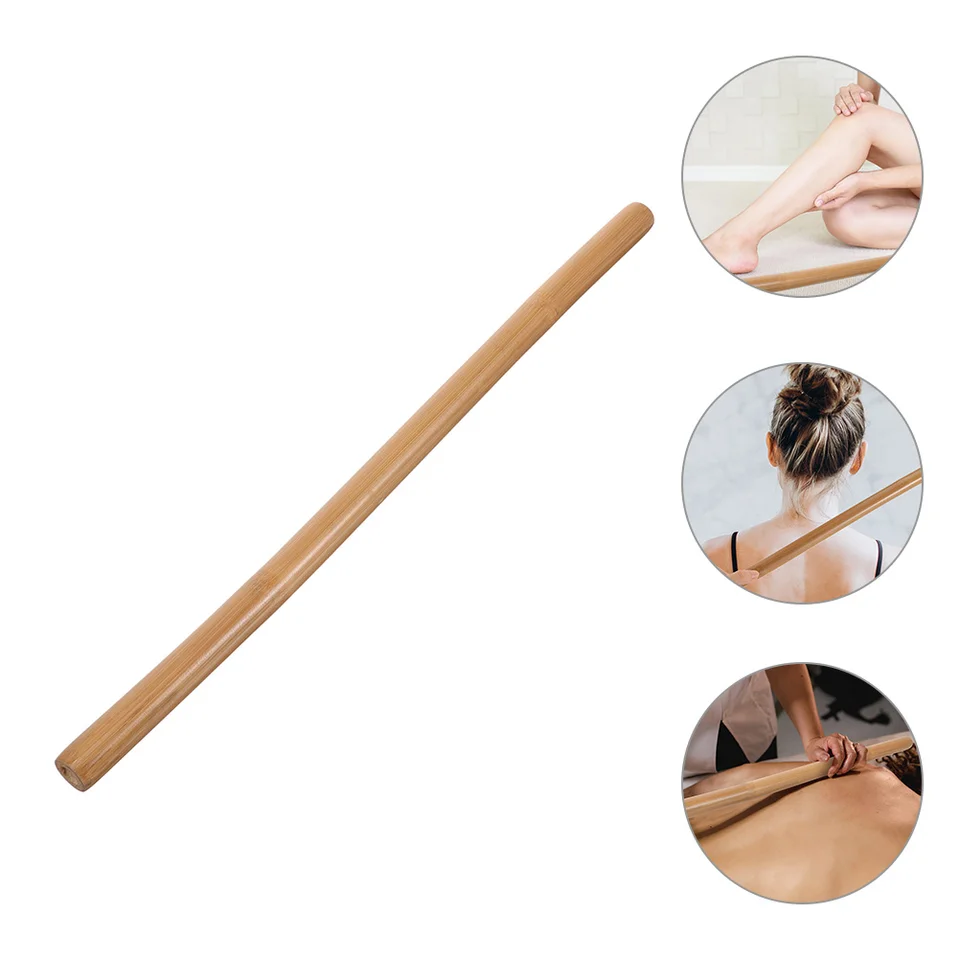 Rameno Massager Stick Bamboo Manual manuálne svalové zoškrabanie vyhradený prenosný náradie