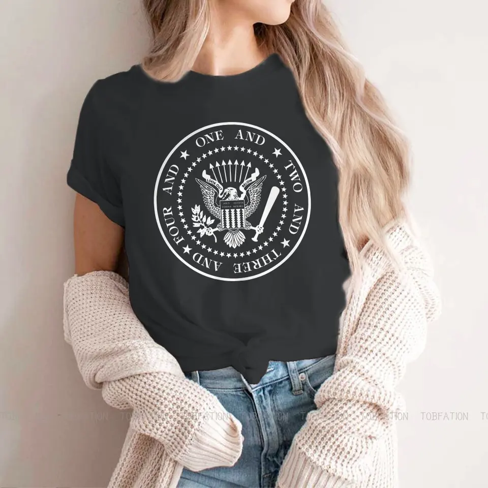 Ramone cool a obyčajné tričko pre ženy dievča The Ram Basic Summer StleShirts T košeľa novinka nový dizajn voľný 4xl