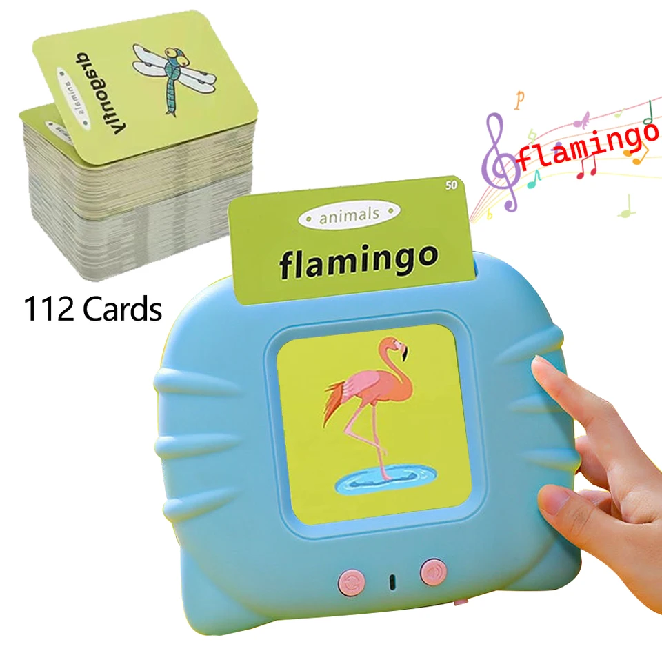 Rané vzdelávanie flash karty výučba hračiek hovoriace karty pre deti predškolské anglické anglické elektronické zvukové knihy Darček