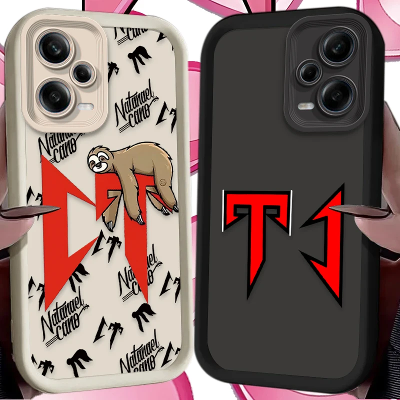Rap Singer Natanael Cano Case pre Xiaomi Redmi Note 13 12 11 Pro Plus 4G 5G 12S 11S 10S 10 9S 8 12C 13C A3 Tlač zadnej capa