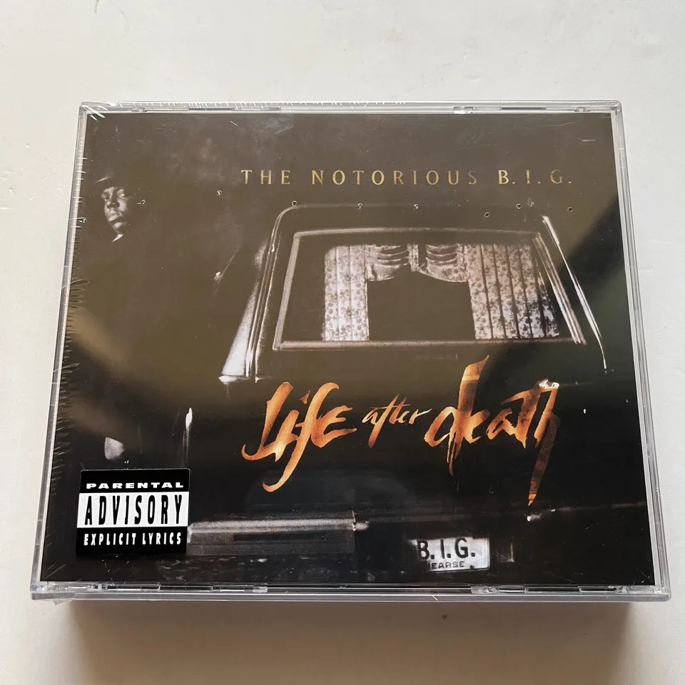 Rap the notoricky Big Biggie Small Music CD Life After Death Album 2pcs hudobná nahrávka Cosplay Walkman Car Soundtracks Box Gift