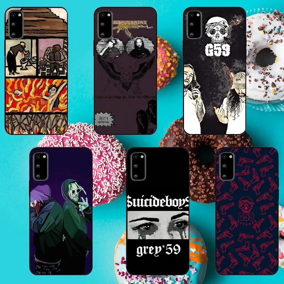 Rapper S-Suicideboys Puzdro pre Samsung Galaxy S22 S24 S23 S30 Poznámka 20 10 plus lite fe ultra Shell