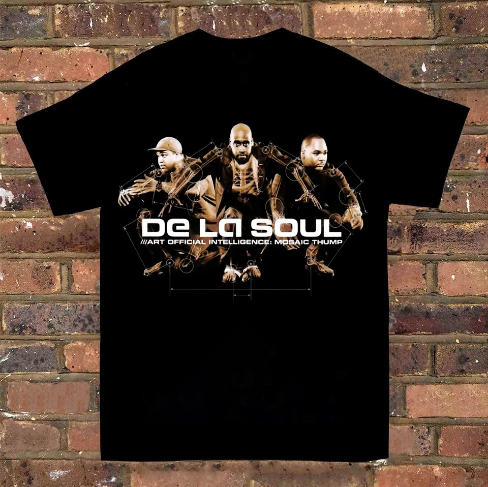 Rare de la Soul Cotton Gift for Fan Black Alling Men Tričko GC373