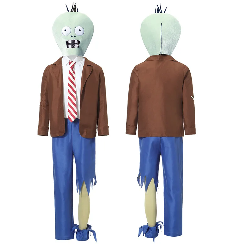 Rastlinné zombie cosplay pre dospelých detí Halloween zombie cosplay kostým duchovné vojny scéna predstavenie vianočné večierky