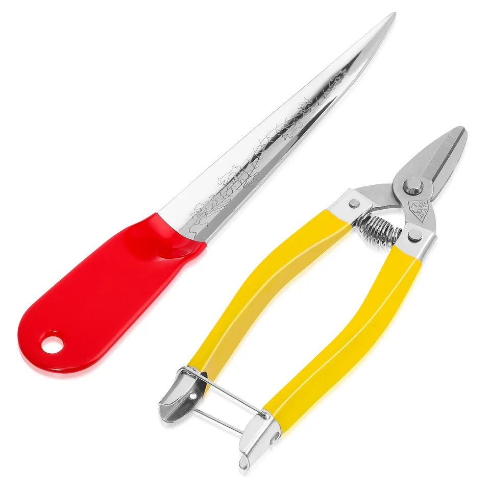 Rattan Weaveing ​​Tools Stoličky na stoličky na košíky Kady košíky Výber opravy kovov pryžné nožnice prúdi