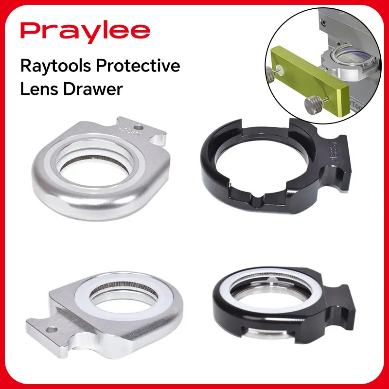 Raytools Objektív Laser Laser Ochranná zásuvka 24.9x1.5 27,9x4.1 37x7 kovový tesniaci krúžok Utesnené veko pre BT240S/BM109/110/111