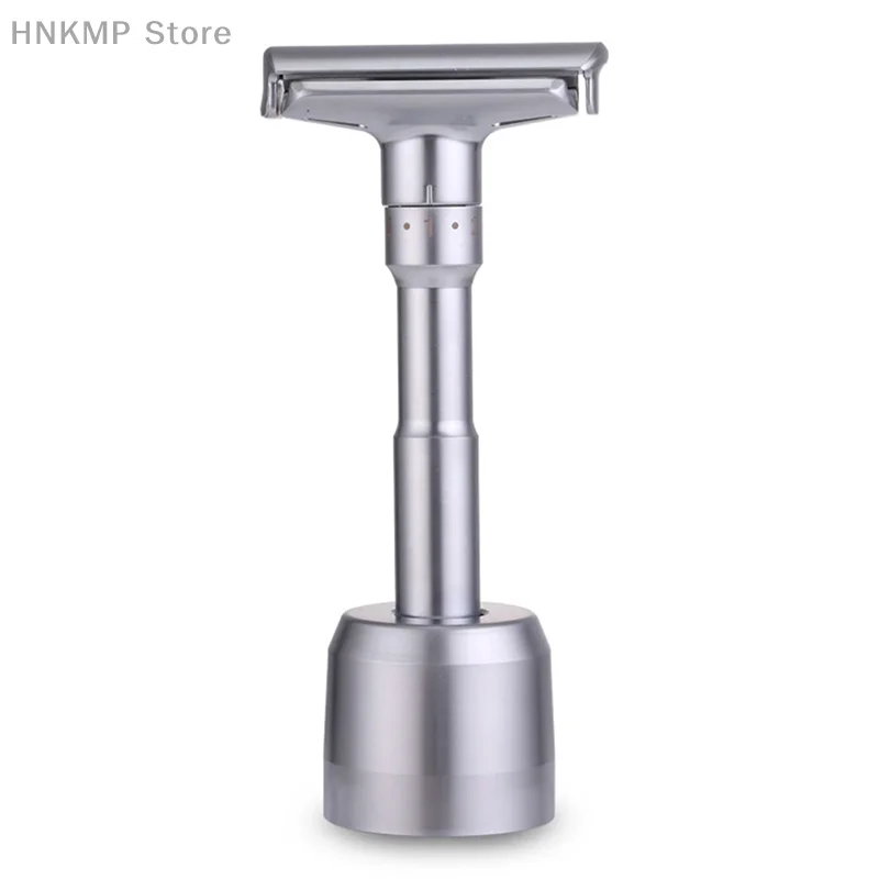 Razor Solo Stand/Base Brushed Hliníková zliatina nastaviteľná bezpečnostná britvá stojan