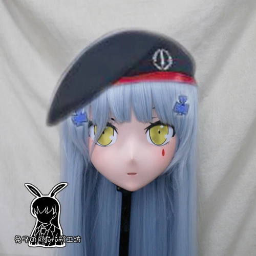 (RB102) Ručne vyrábaná žena/dievčenská živici japonská kreslená postava anime cosplay kigurumi maska ​​crossdress transgender Doll Mask