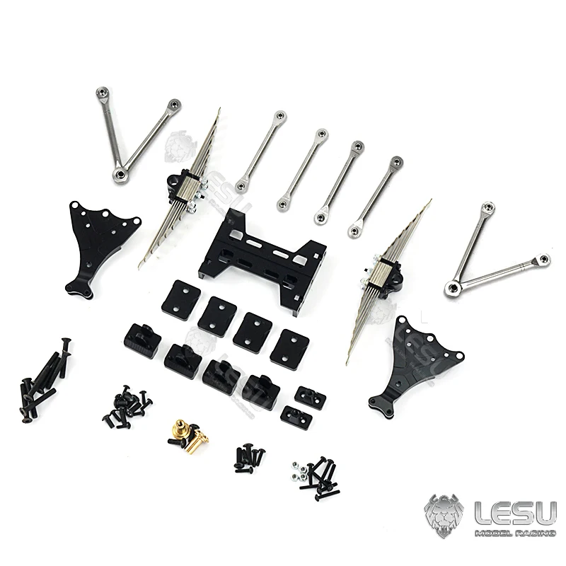 RC 1/14 Zadné zavesenie LESU X-8002-B pre 1/14 RC LESU Tractor TRACTOR TRACK DIZELICKÉ NÁKLADY MODEL