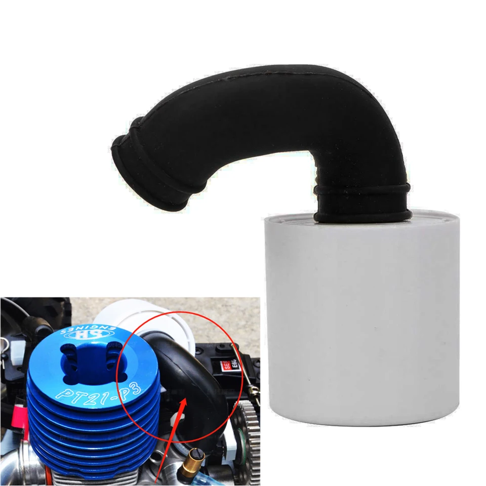 RC 1/8 Air Filter Cleaner Ibsgraded Parts Fit SH.28 Motor pre axiálne Traxxas Redcat losi Himoto 1/8 RC Nitro Car Buggy