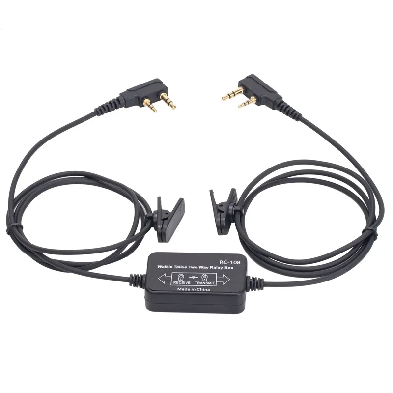 RC-108 Two Way Relay Walkie Talkie Repeater Box pre dva vreckové rádio pre Baofeng pre Wouxun pre putxing k port vysokej kvality