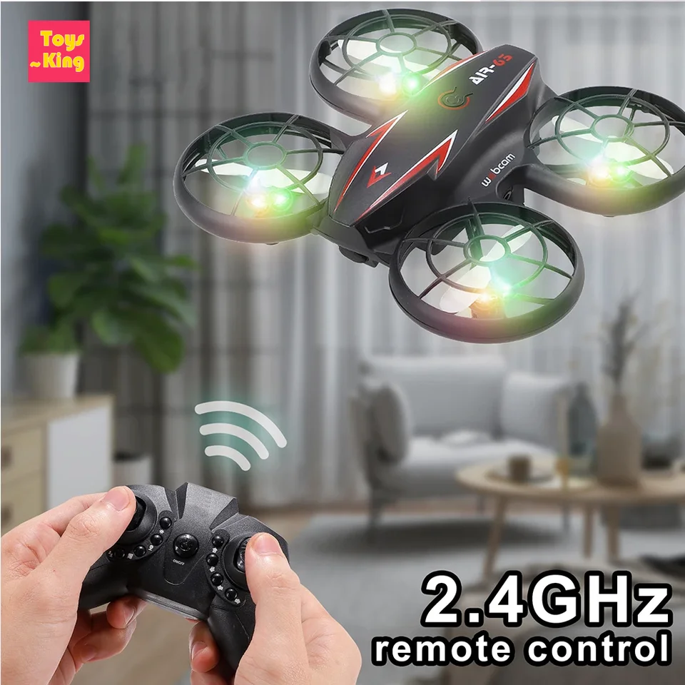 RC Drone Mini Stunt UFO s fotoaparátom Dúhové LED LED LED diaľkový ovládač Veliteľ RC lietadlové hračky lietadla pre deti Darčeky pre deti