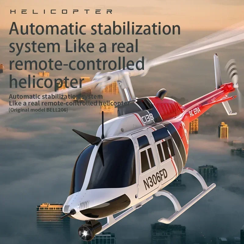 RC ERA C138 1/33 6CH RC RC HAPTER Odolné elektrická simulácia Bell 206