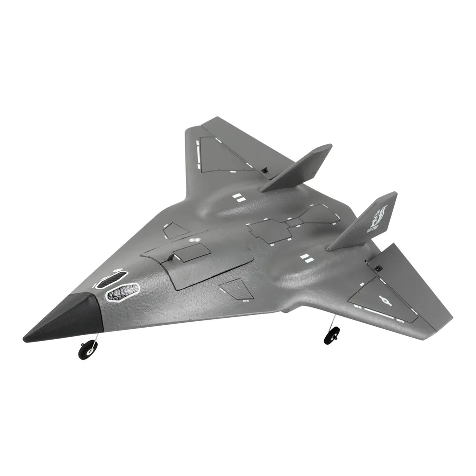 RC Plane SR72 Dark Star Fighter Fighter Double Channel RC Aircraft Glider Model Lietadlo Fixné krídlo Detský chlapec Elektrické hračky