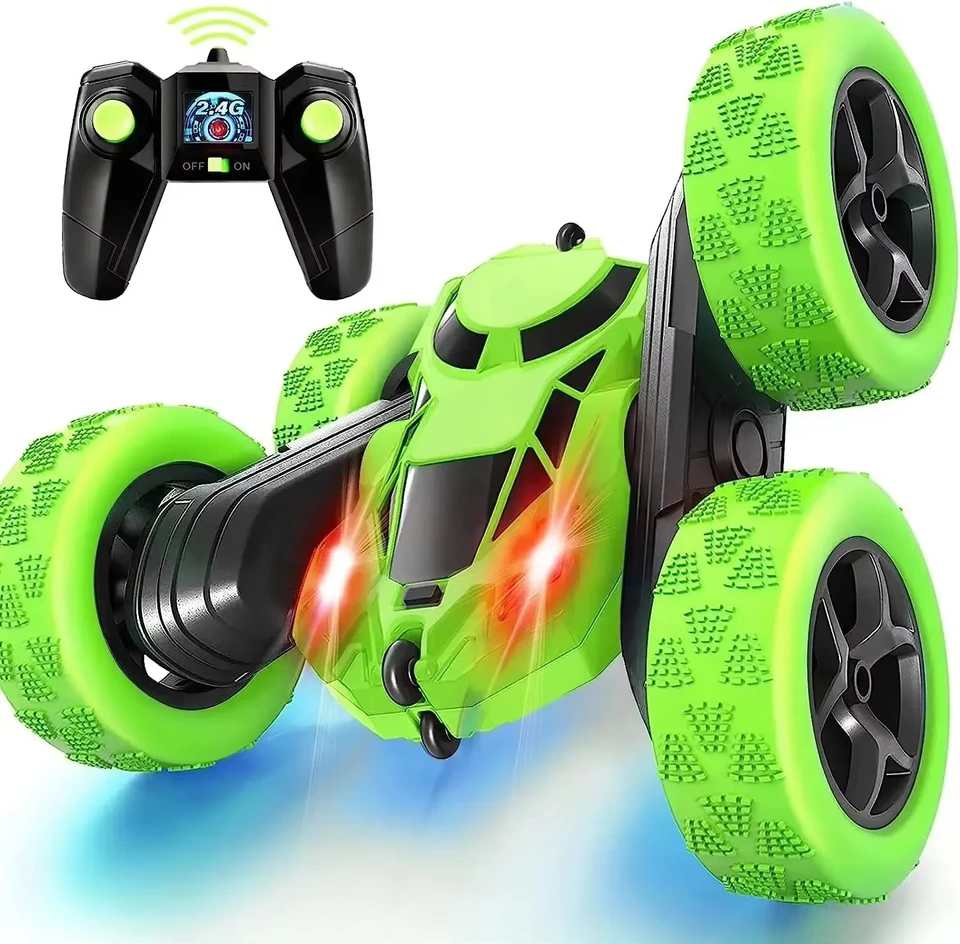 RC Stunt CAR Deti obojstranné Flip Flip 2.4g diaľkové ovládanie 360 ​​deree rotácia mimo cesty Drift RC Darček pre deti pre deti dospelých chlapcov