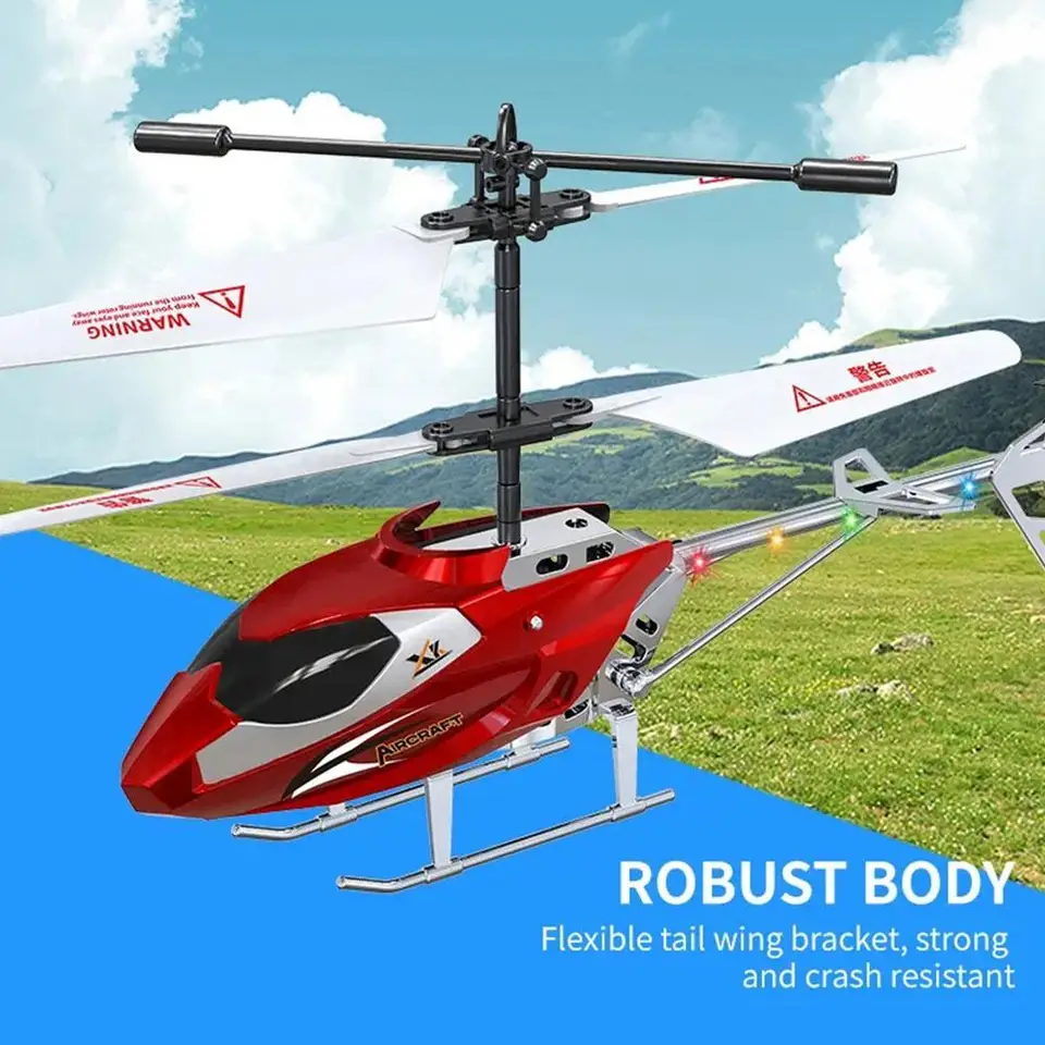 RC vrtuľník 2,4 GHz 3,5 kanála tlaku vzduchu Constant Výška svetlo Diaľkové ovládanie simulované helikoptéry hračky Aircraft pre deti Darčeky