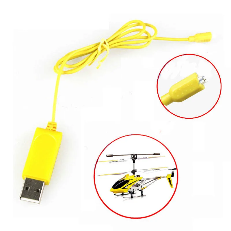 RC vrtuľník Syma S107 S105 USB Mini Charger nabíjacie diely Vysoko kvalitné hračky pre diaľkové ovládanie pre deti RC Parts 2024