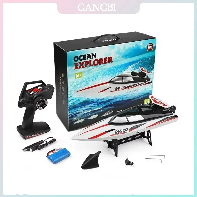 RC Water Toy WL912 RC Loď 2,4 GHz 35 km/h bez vysokorýchlostného pretekárskeho modelu pretekárskych lodí Speedboat