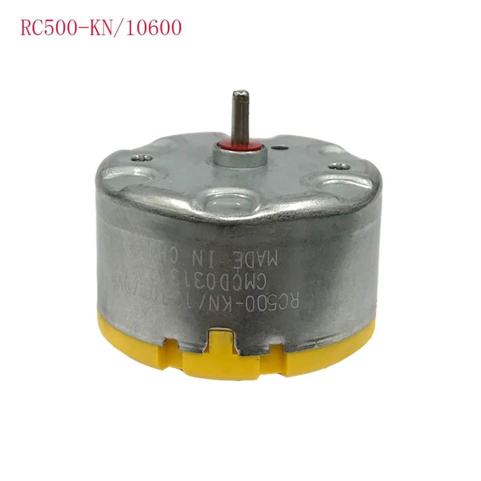 RC500-KN/13500/14440/10600 Motor uhlíkového kefy DC 6-12V 5500 ot./min.